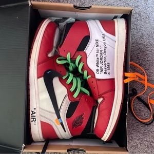 Off white Jordan 1 size 13